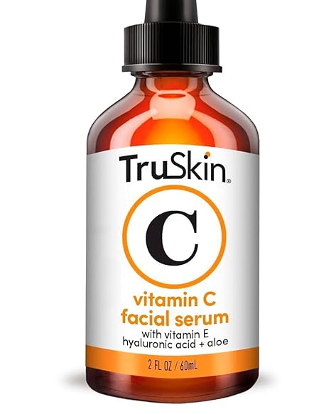 TruSkin Vitamin C Face Serum with Hyaluronic Acid & Vitamin E – Brightening & Anti-Aging