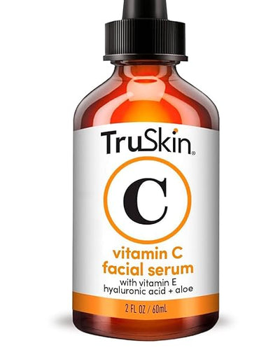 TruSkin Vitamin C Face Serum with Hyaluronic Acid & Vitamin E – Brightening & Anti-Aging