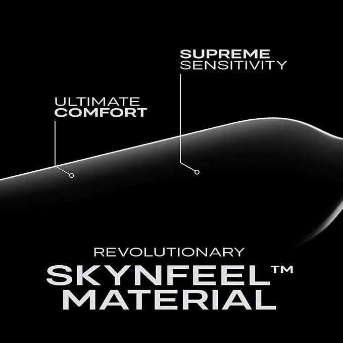 SKYN Supreme Feel Non-Latex Condoms – Ultra-Thin, Natural Fit & Pre-Lubricated for Enhanced Comfort & Sensitivity – 30 Count