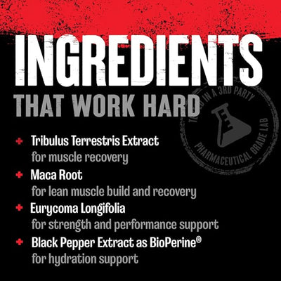 Animal Stak – Natural Testosterone Booster & Hormone Support for Men with Tribulus & Estrogen Blockers | Muscle Growth, Strength & Vitality – 1 Month Cycle