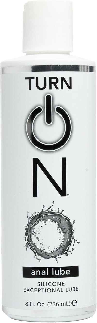 Turn On Strawberry Flavored Personal Lubricant – Water-Based, Sugar-Free Lube for Men, Women & Couples – Condom Safe, Long-Lasting Intimate Gel, 8 fl oz