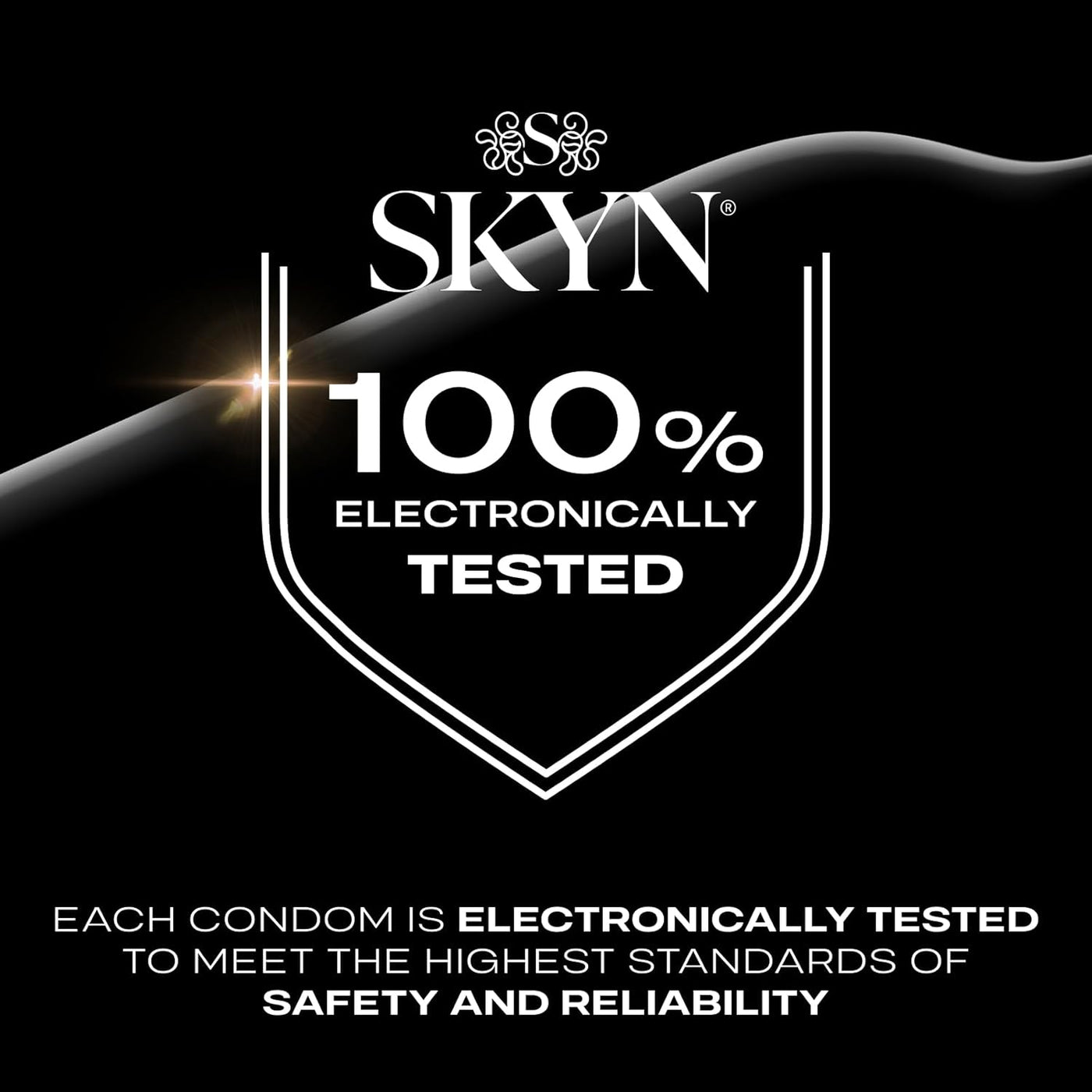 SKYN Supreme Feel Non-Latex Condoms – Ultra-Thin, Natural Fit & Pre-Lubricated for Enhanced Comfort & Sensitivity – 30 Count
