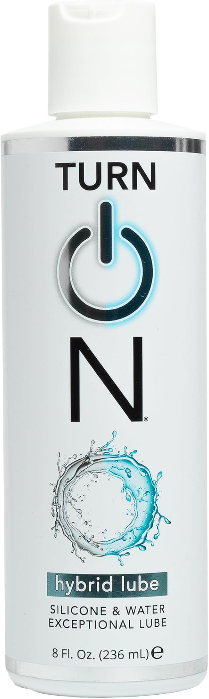 Turn On Strawberry Flavored Personal Lubricant – Water-Based, Sugar-Free Lube for Men, Women & Couples – Condom Safe, Long-Lasting Intimate Gel, 8 fl oz
