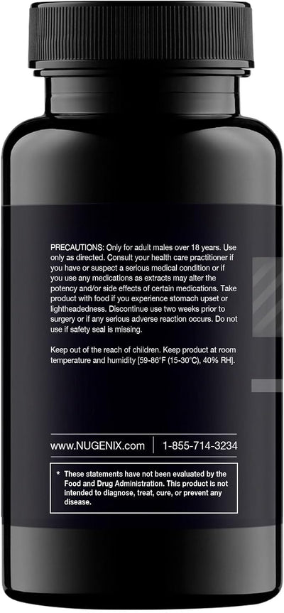 Nugenix Total-T Testosterone Booster for Men – Free & Total Testosterone Support Supplement for Energy, Vitality, Muscle & Performance – 42 Capsules