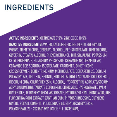 CeraVe Anti-Aging Face Cream with SPF 30 – Retinol & Hyaluronic Acid Moisturizer, 1.76 oz