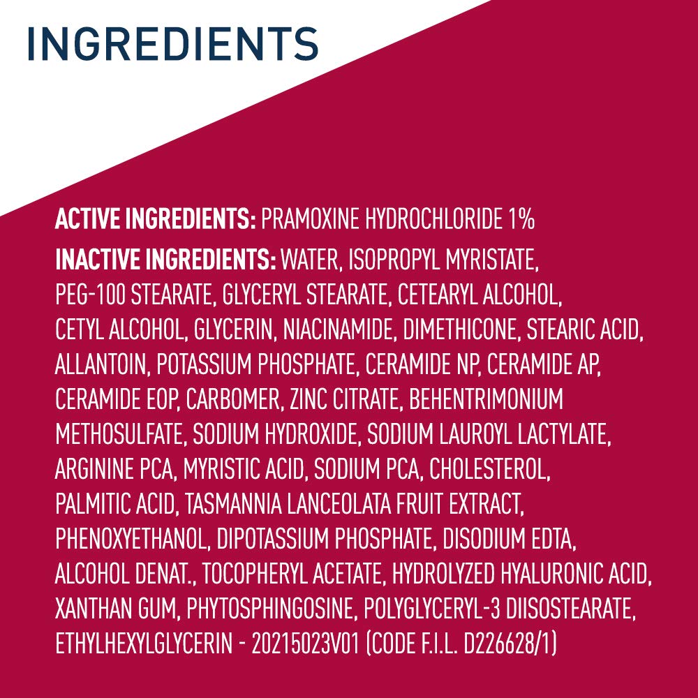 CeraVe Anti-Itch Moisturizing Lotion with Pramoxine | Itch Relief for Dry Skin, Bug Bites & Sunburn, 8 oz