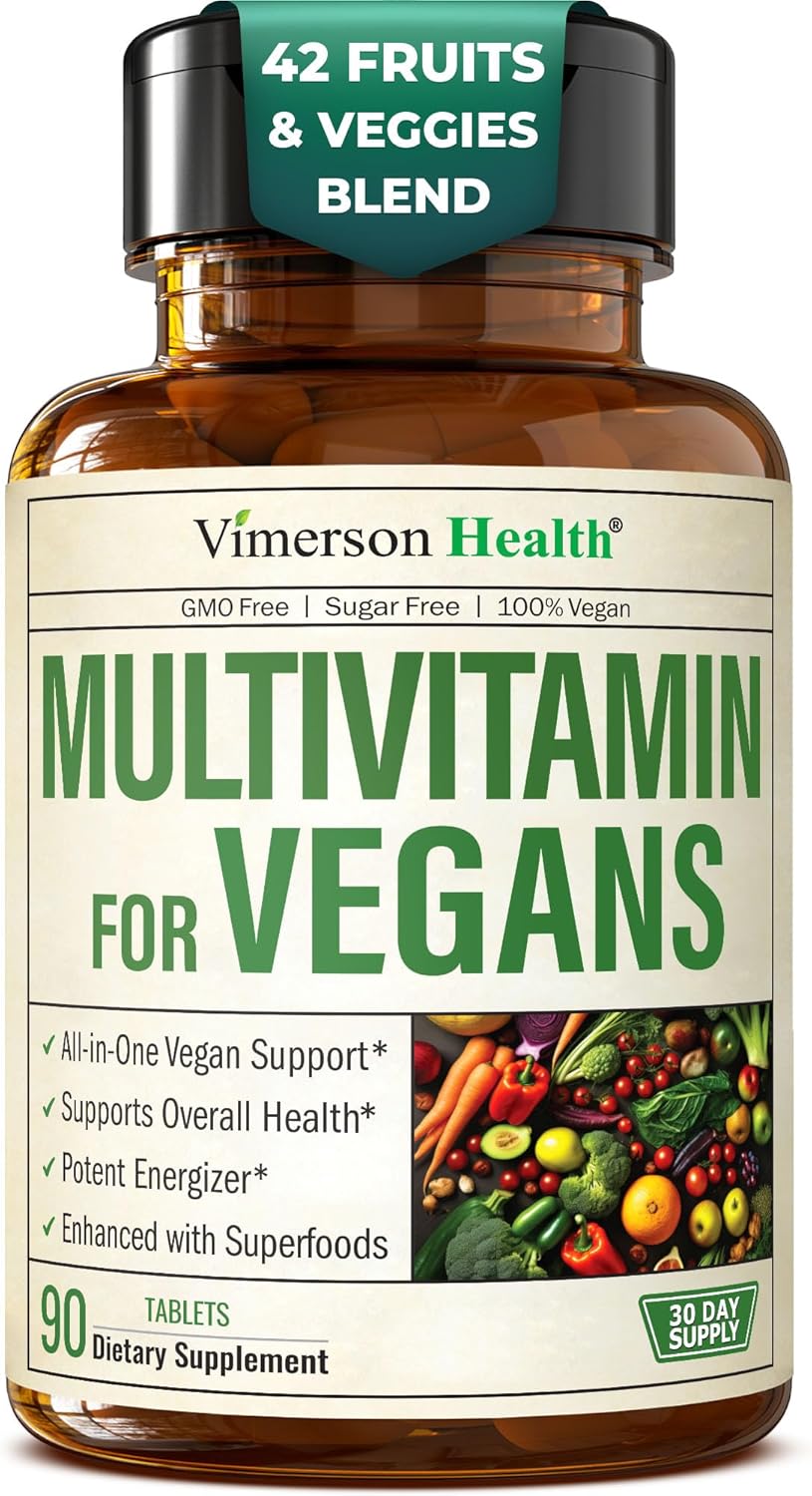 Men’s Multivitamin – High Potency Methylated Vitamins & Minerals with B12, D, Zinc & Magnesium for Daily Energy & Immune Support