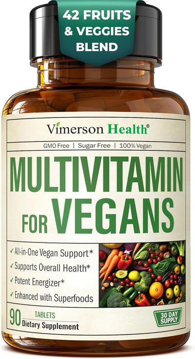 Men’s Multivitamin – High Potency Methylated Vitamins & Minerals with B12, D, Zinc & Magnesium for Daily Energy & Immune Support