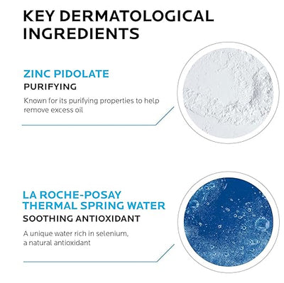 La Roche-Posay Effaclar Foaming Gel Cleanser for Oily Skin – Oil-Free Face Wash