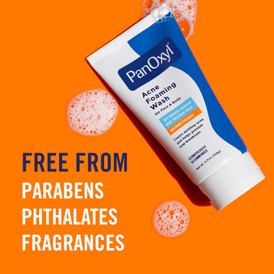 PanOxyl Acne Foaming Wash 10% Benzoyl Peroxide Maximum Strength