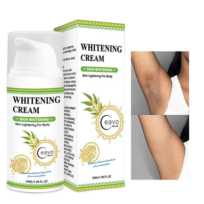 Skin Whitening Cream Bleaching Cream for Body Intimate Area, Private Parts, Underarm, Knees, Elbows, Inner Thigh, Bikini Areas, Bikini Line, Lightening Dark Spot Remover For Intimate Part (1.7FL OZ)