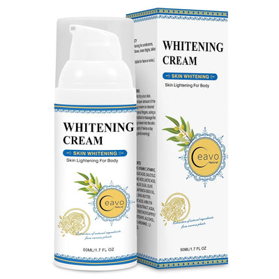 Skin Whitening Cream Bleaching Cream for Body Intimate Area, Private Parts, Underarm, Knees, Elbows, Inner Thigh, Bikini Areas, Bikini Line, Lightening Dark Spot Remover For Intimate Part (1.7FL OZ)