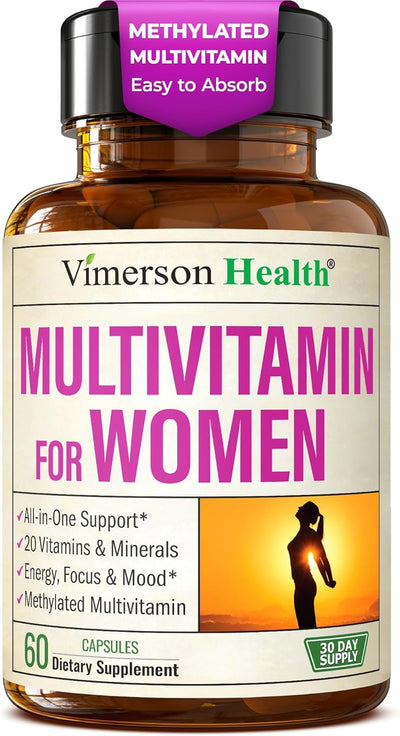 Men’s Multivitamin – High Potency Methylated Vitamins & Minerals with B12, D, Zinc & Magnesium for Daily Energy & Immune Support