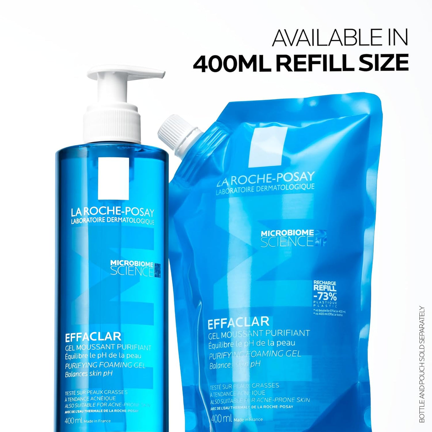 La Roche-Posay Effaclar Foaming Gel Cleanser for Oily Skin – Oil-Free Face Wash