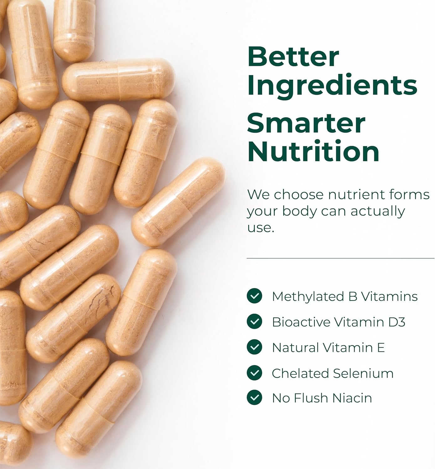 Men’s Multivitamin – High Potency Methylated Vitamins & Minerals with B12, D, Zinc & Magnesium for Daily Energy & Immune Support