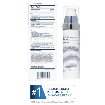 CeraVe Anti-Aging Face Cream with SPF 30 – Retinol & Hyaluronic Acid Moisturizer, 1.76 oz