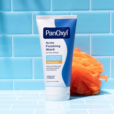 PanOxyl Acne Foaming Wash 10% Benzoyl Peroxide Maximum Strength
