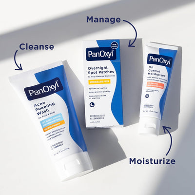 PanOxyl Acne Foaming Wash 10% Benzoyl Peroxide Maximum Strength