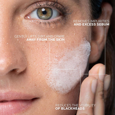 La Roche-Posay Effaclar Foaming Gel Cleanser for Oily Skin – Oil-Free Face Wash