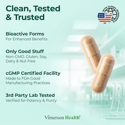 Men’s Multivitamin – High Potency Methylated Vitamins & Minerals with B12, D, Zinc & Magnesium for Daily Energy & Immune Support