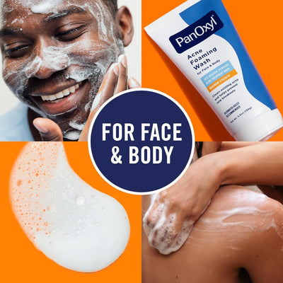 PanOxyl Acne Foaming Wash 10% Benzoyl Peroxide Maximum Strength