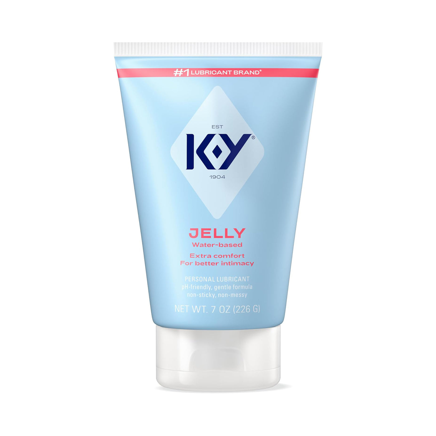 K-Y Jelly Classic Water-Based Personal Lubricant, Water Based Lube Helps Relieve Discomfort, 7 FL OZ