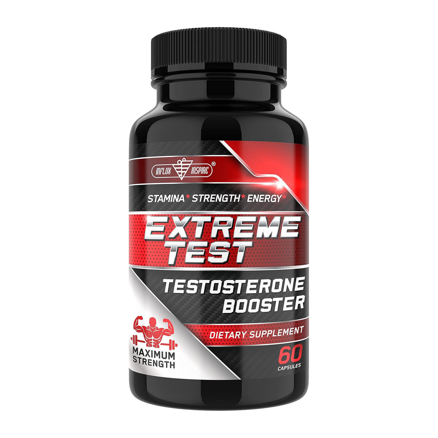 Testosterone Booster for Men – Muscle Growth, Strength, Stamina & Performance Support – 60 Capsules