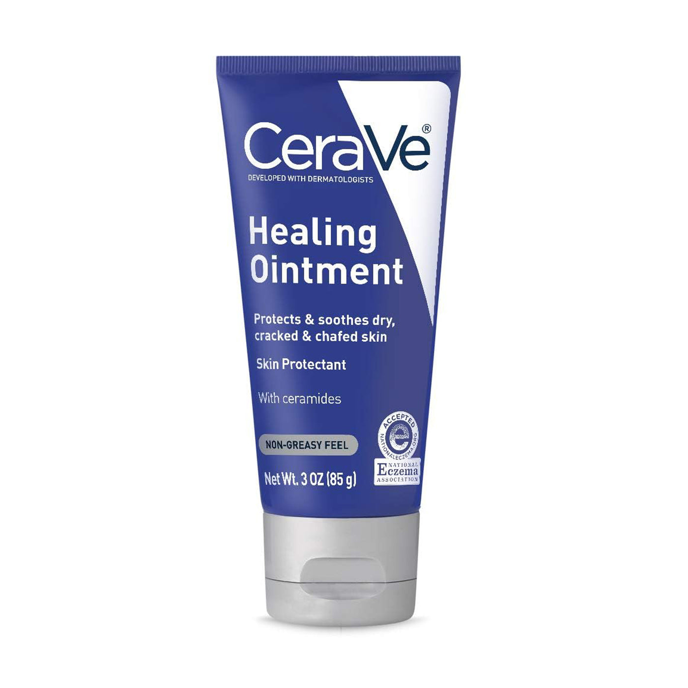 CeraVe Healing Ointment for Dry & Cracked Skin with Hyaluronic Acid & Ceramides, Fragrance-Free, 3 oz