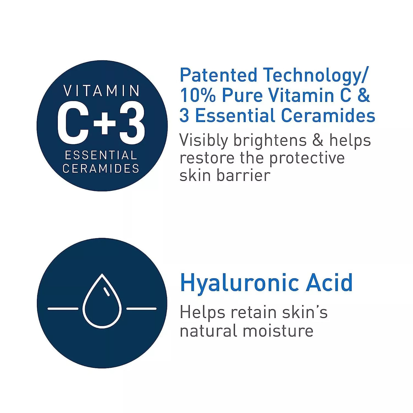 CeraVe Skin Renewing Vitamin C Serum with Hyaluronic Acid - 30ml